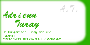 adrienn turay business card